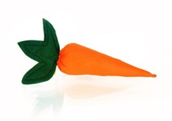 Chantenay Orange Carrot Catnip Toy