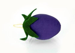 Bambino Purple Eggplant Catnip Toy