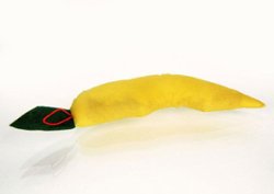 Zippy Yellow Pepper Catnip Toy