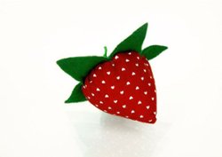Sweetie Red Strawberry Catnip Toy