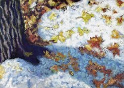 End Of Winter 9 1/2" x 11" Pastel Print
